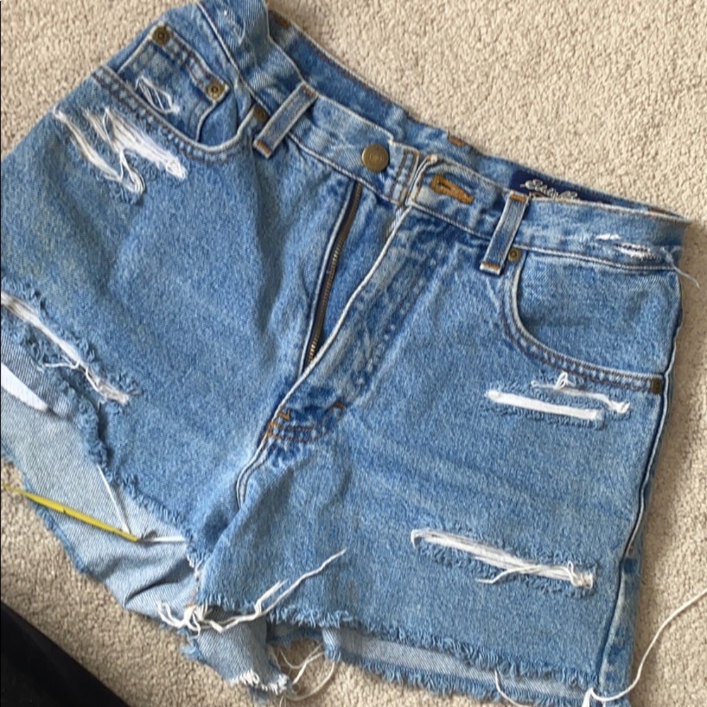 Vintage Eddie Bauer cut off shorts